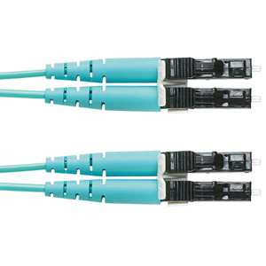 Fiber Patch Cord, OM3, LC Duplex, Riser