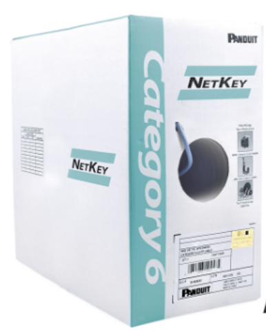 Bobina de cable U/UTP 24 AWG LSZH cat. 6 Netkey