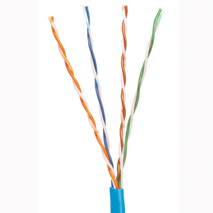 Cable de Cobre, Categoria 5e, Azul