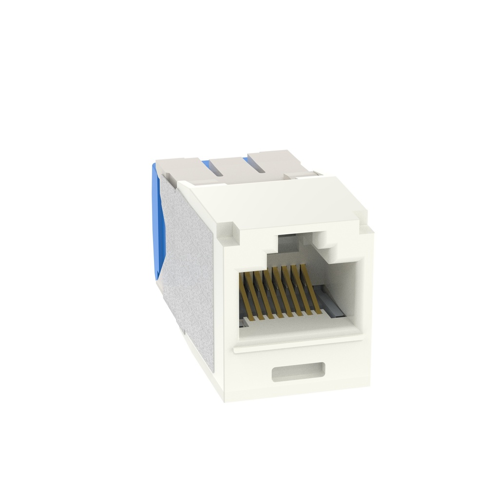 Jack RJ45 Blanco cat. 6A Mini-Com