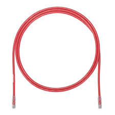 Patch cord rojo de 3M cat. 6A
