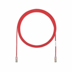 Patch cord rojo de 5 pies cat. 6 28 AWG