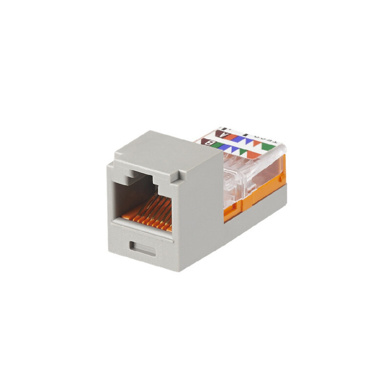 Jack RJ45 gris cat. 5e Mini-Com