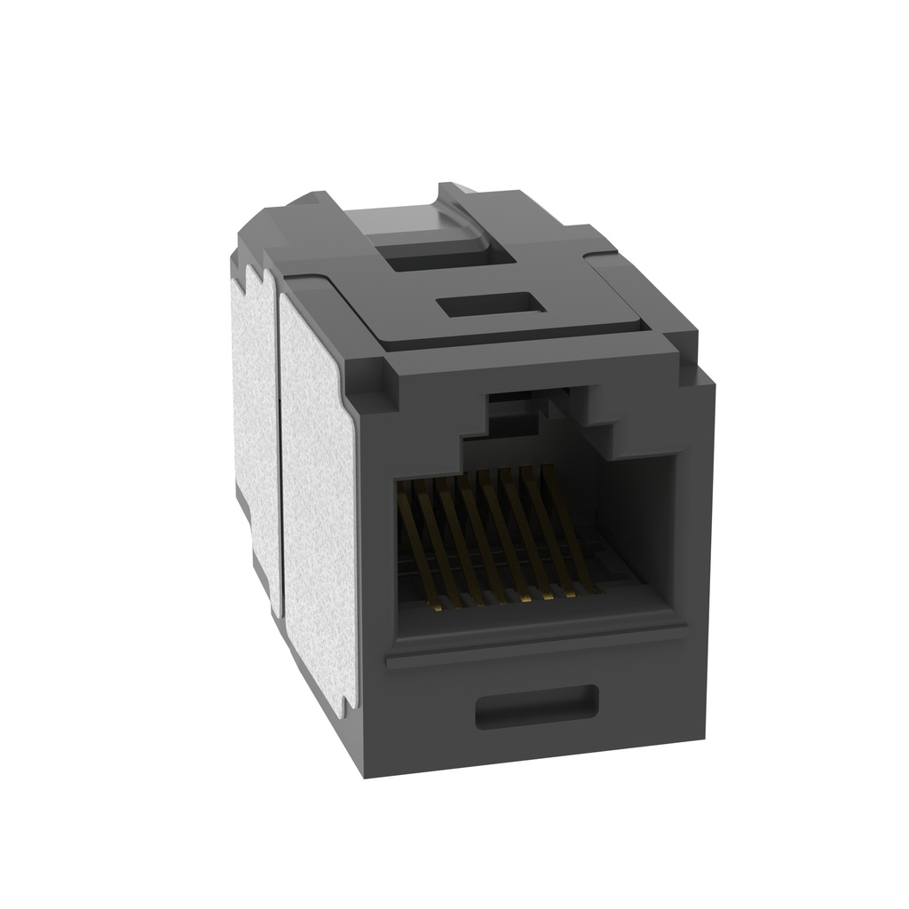 Jack RJ45 Negro cat. 6A Mini-Com