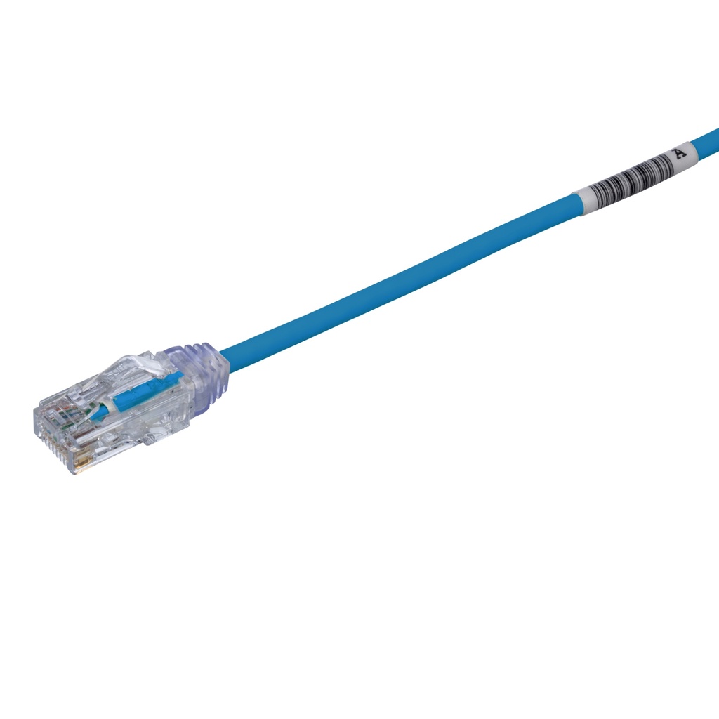 Patch cord azul de 3 pies 28 AWG cat. 6