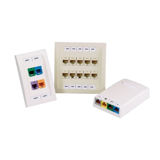 [C195X040Y1C] Casete de etiquetas de poliester de patch panel, impresoras LS8E